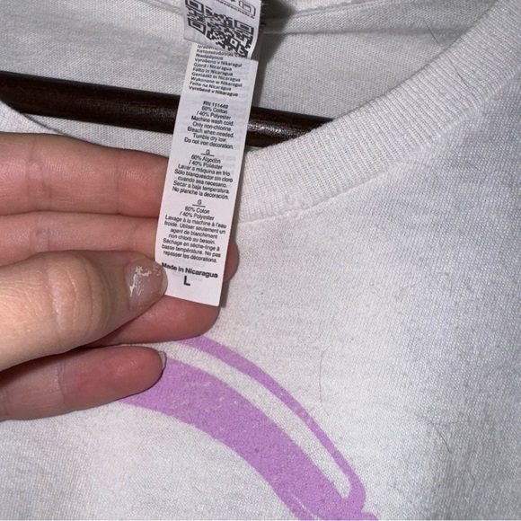 Women's Ideal by Next Level Apparel The Greatest Hits Movie Cropped T-shirt - Picture 4 of 7